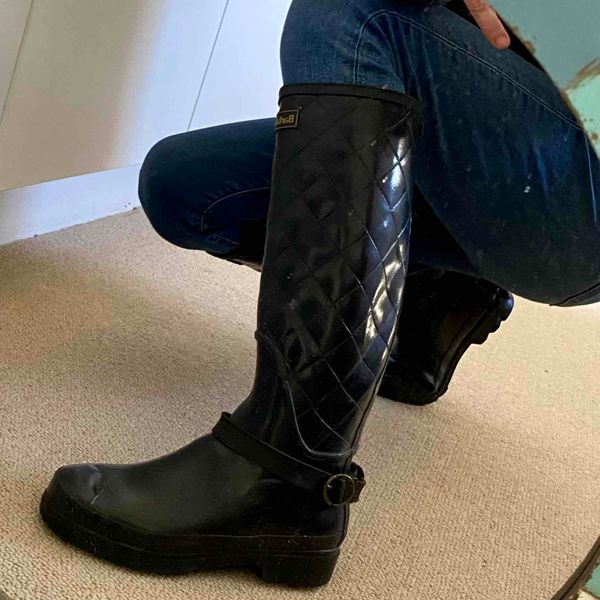 Barbour women's deals lindisfarne wellington boots