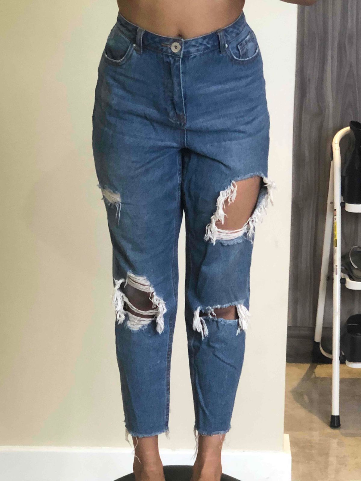 Women Woolworths ripped mom jeans size 12 YAGA - Main Image