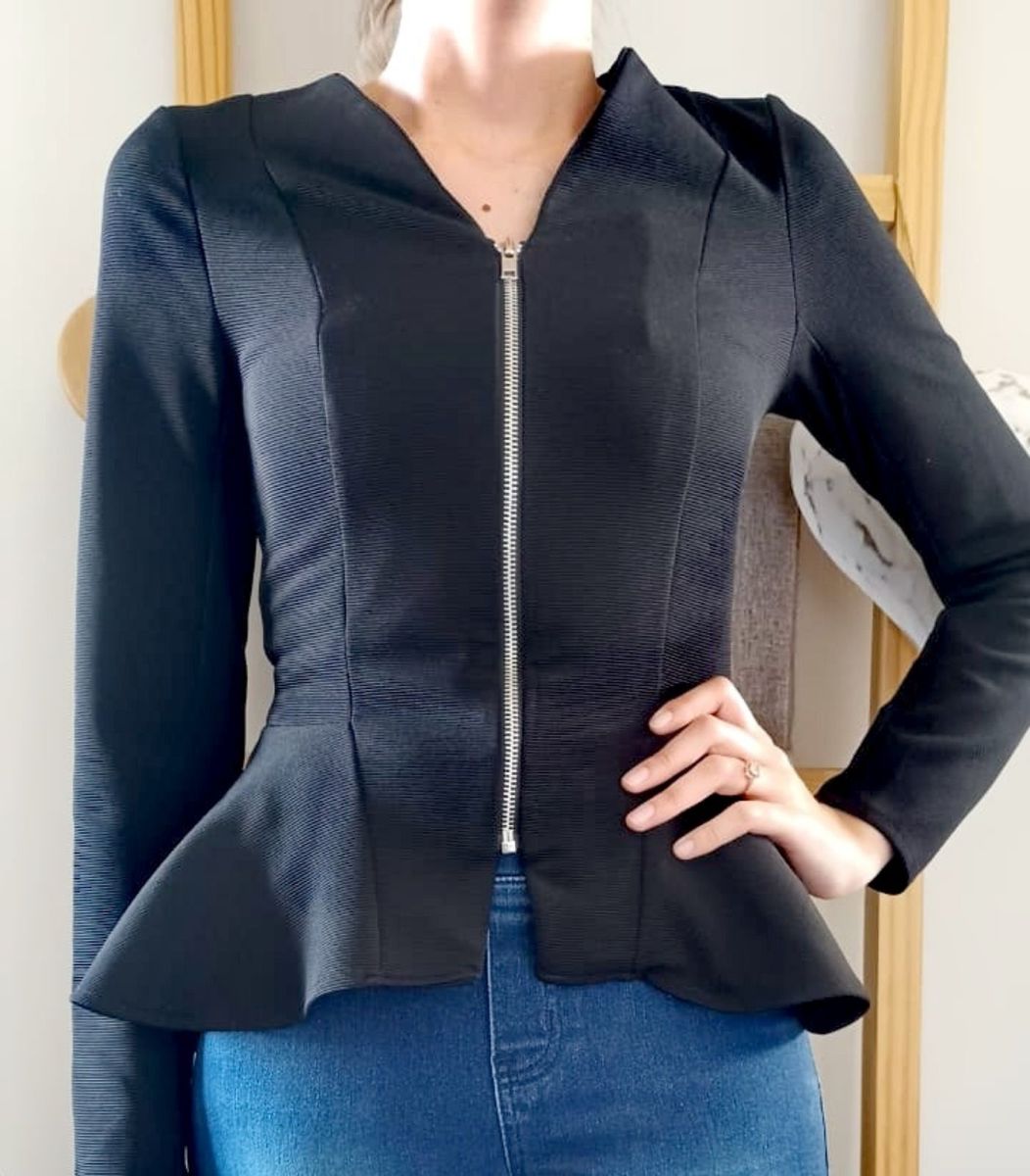 Topshop peplum clearance jacket