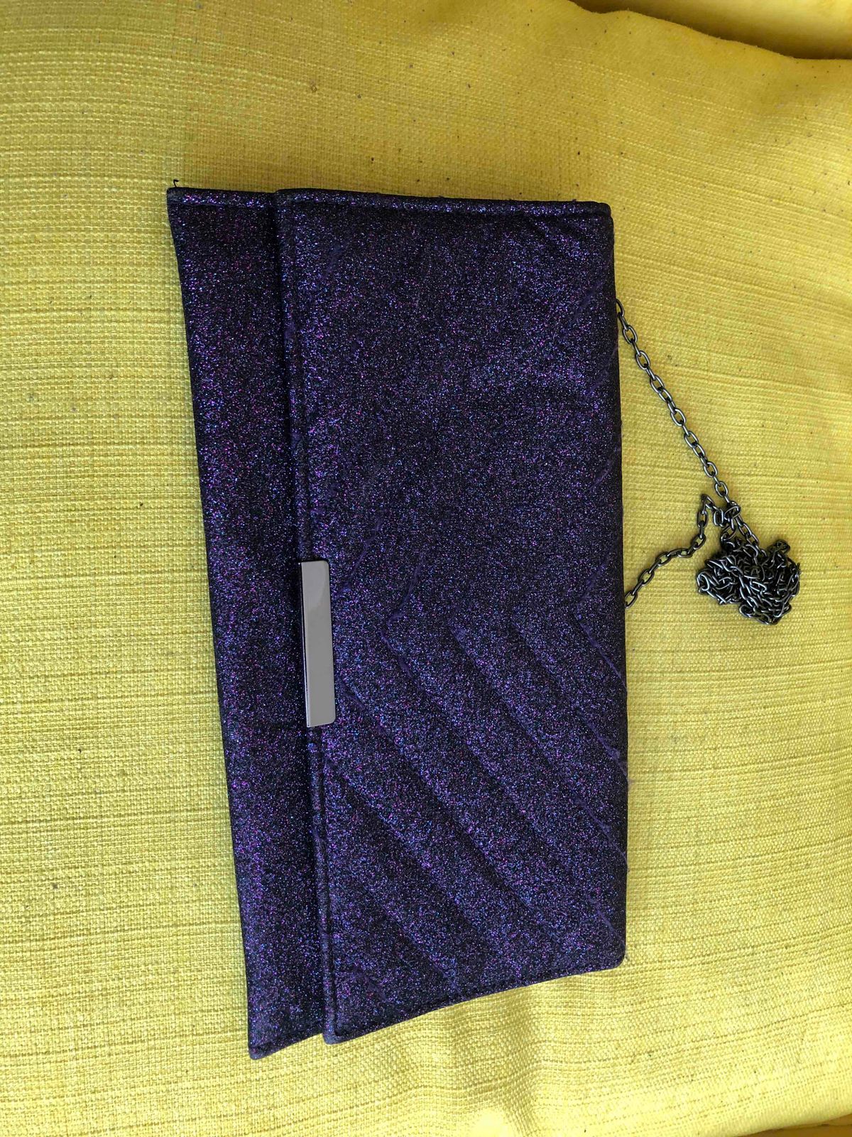 Women Purple clutch bag from Edgars never use Yaga SA