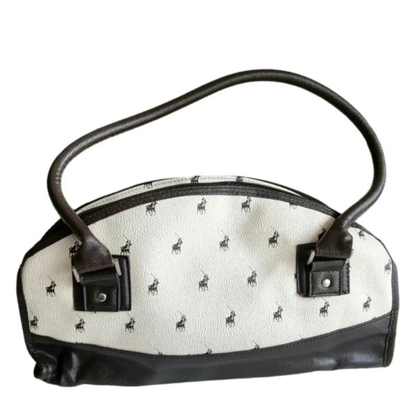 Women Polo handbag NEW. 100 PVC exterior ha Yaga SA