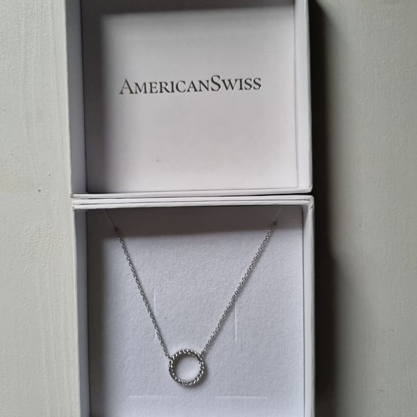 Locket necklace american discount swiss