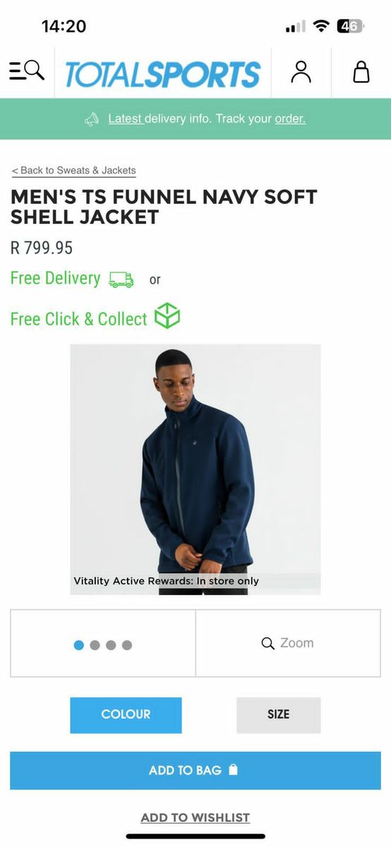 Total 2025 sport jackets