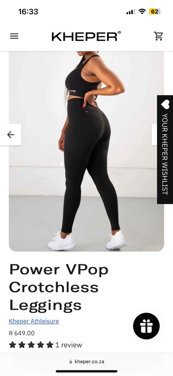 Power VPop Crotchless Leggings – Kheper Athleisure