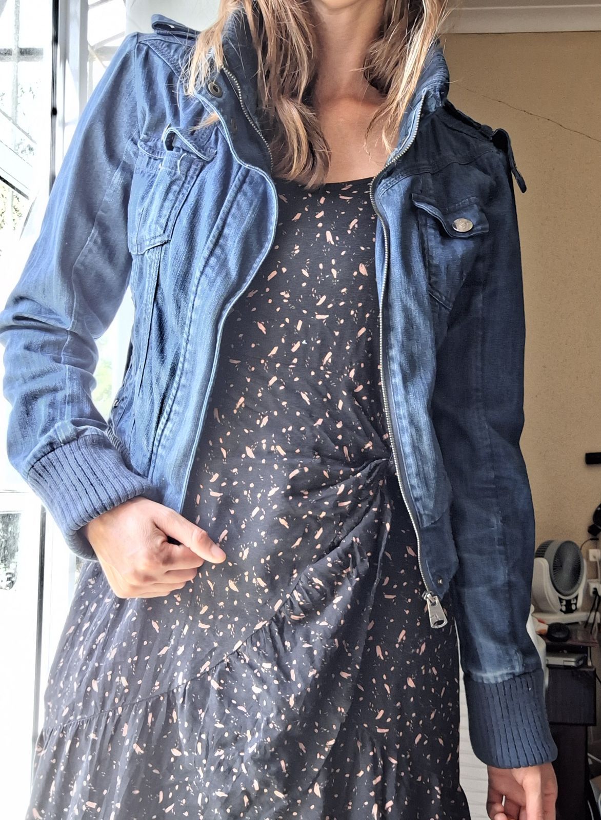 Bomber Jacket Foschini Jean Jackets Women Bomber Denim Jacket With