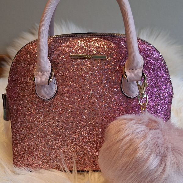 Aldo glitter sale handbag