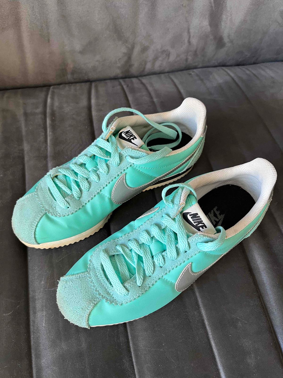 Nike cortez 2024 mint green