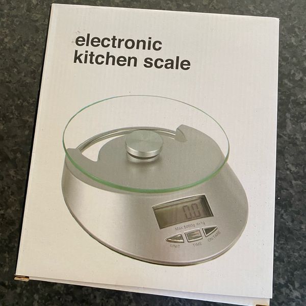 Balanza Cocina My-ke-4 Electronic Kitchen Scale Vidrio Redonda Ts-ek04