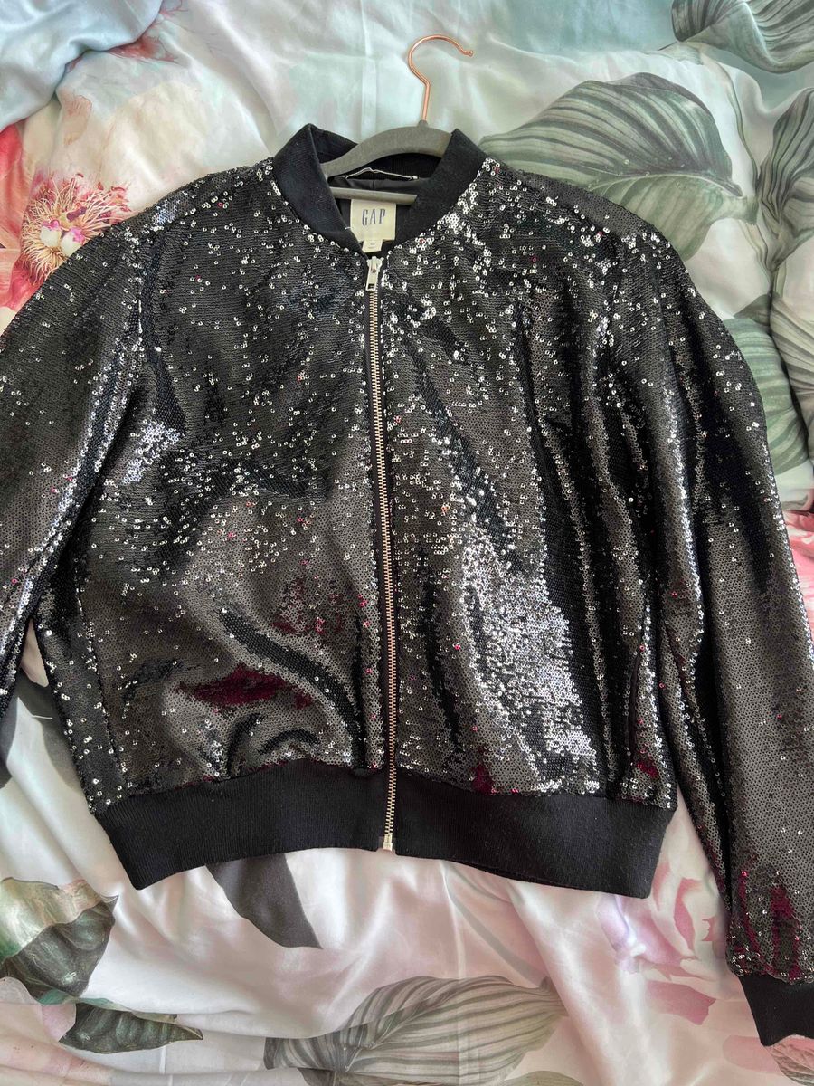 Gap deals sequin jacket