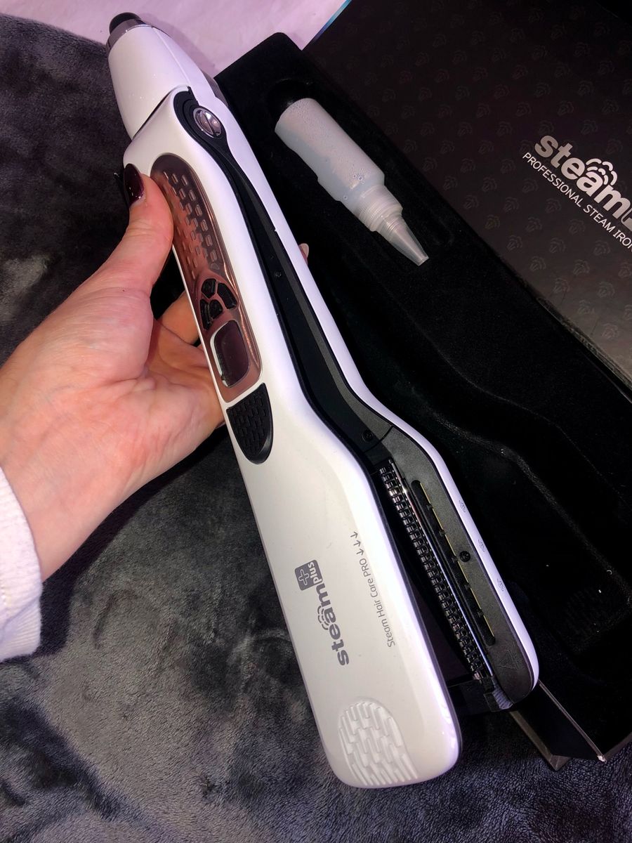 Steam plus hair sales straightener