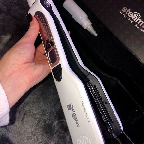 Steam plus hair clearance iron
