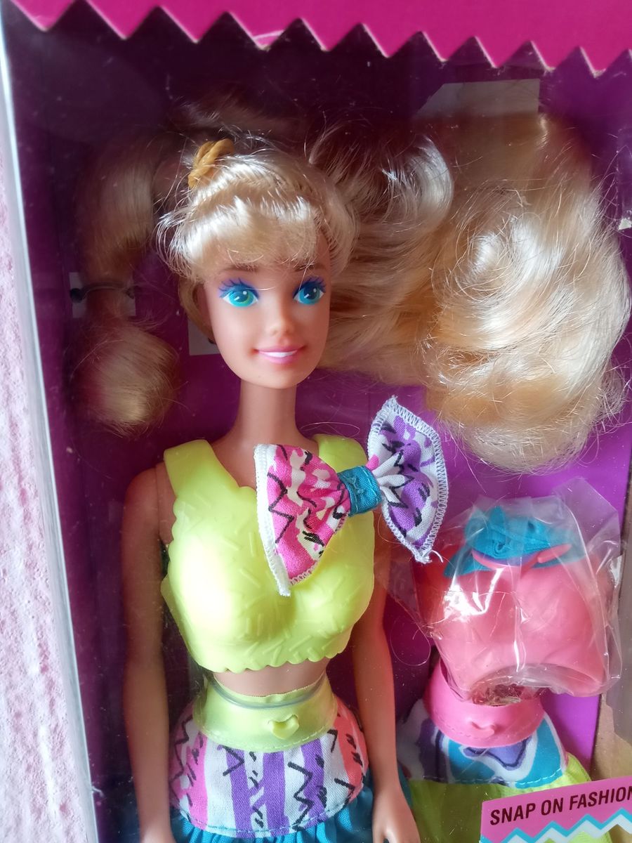 Snap n top play barbie