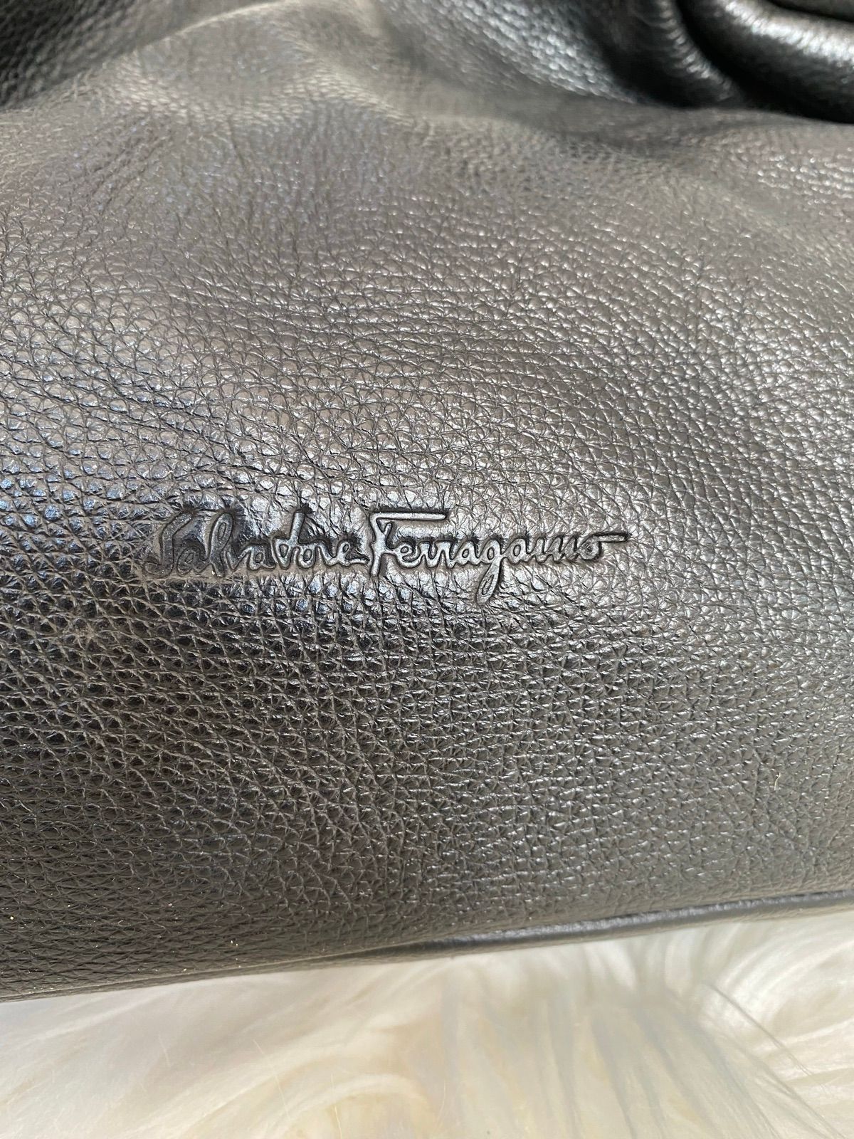 Women | Salvatore Ferragamo Gancini Leather han | YAGA