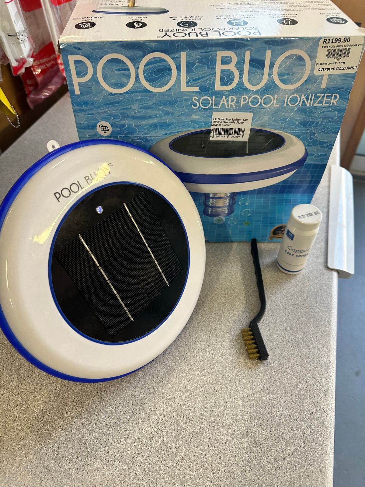 Pool Buoy Solar Pool Ionizer