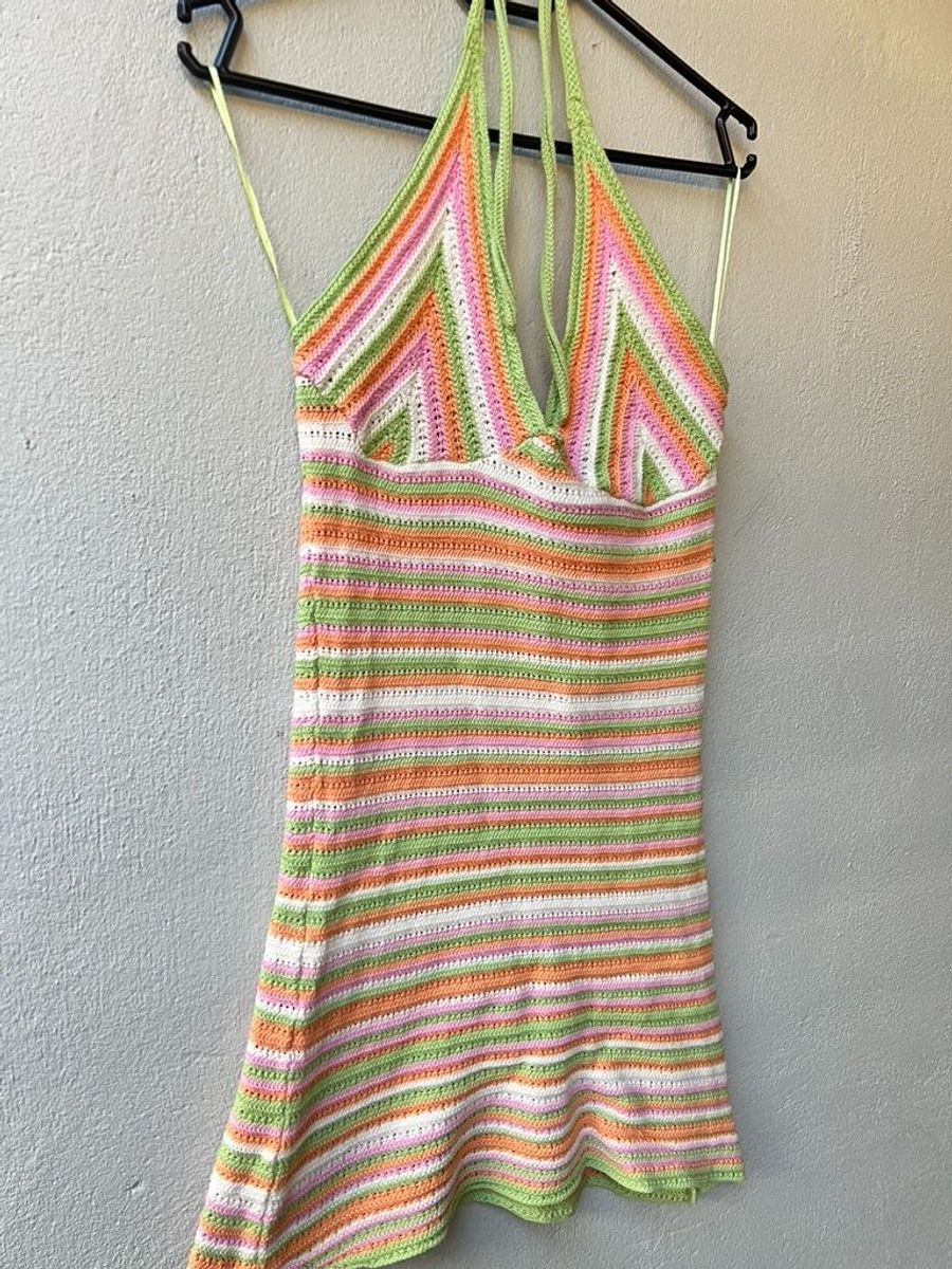 COTTON ON Women's Twiggy Knit Halter Mini Dress